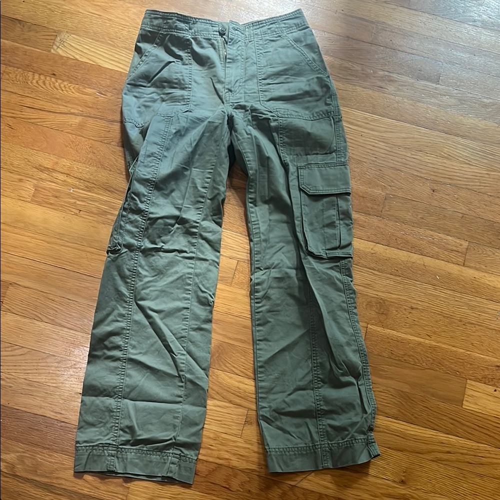 Abercrombie Green Cargo Pants